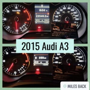 Audi A3 Mileage Correction