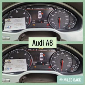 Audi A8 Mileage Correction