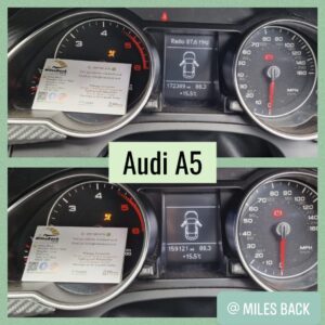 Audi A5 Mileage Correction