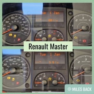 Renault Master Mileage Correction