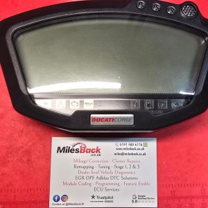 Ducati 848 Mileage Correction by Post