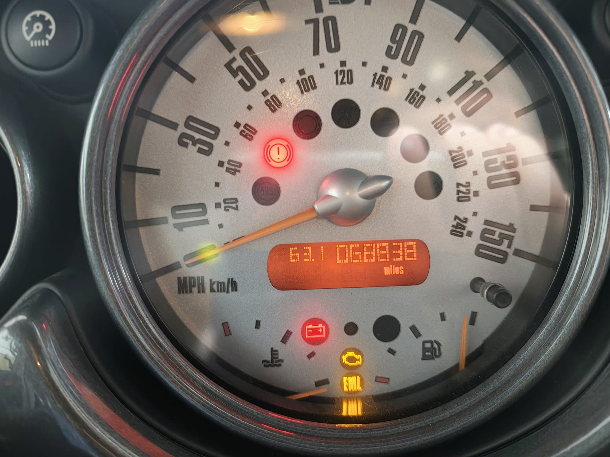 Mini Cooper R50 R52 R53 (2002-2007) Instrument Cluster Mileage ...